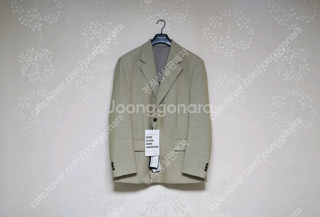 시스템옴므 울 100% 자켓--0