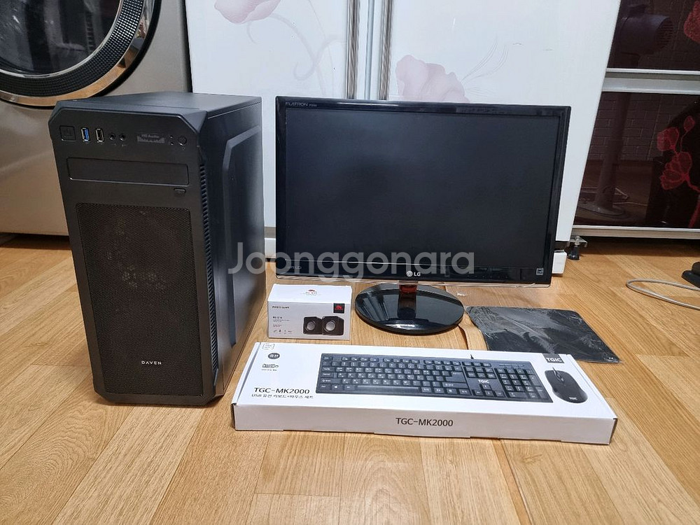 컴퓨터 풀세트 팝니다.사무용.게임용.pc.데스크탑.업무--0
