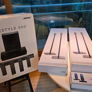보스(BOSE) 라이프스타일 650 홈시어터 풀세트
