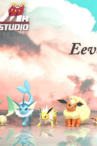 포켓몬 레진 스케일월드 - mh 이브이즈 소분--0