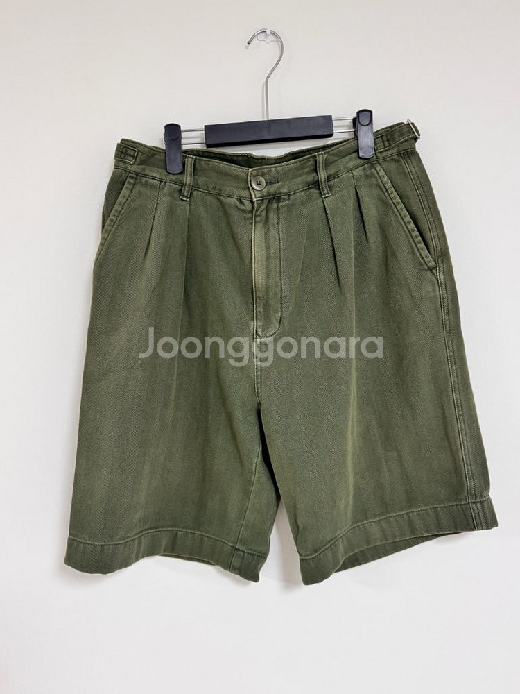 헨리코튼 헤링본 반바지 쇼츠--1