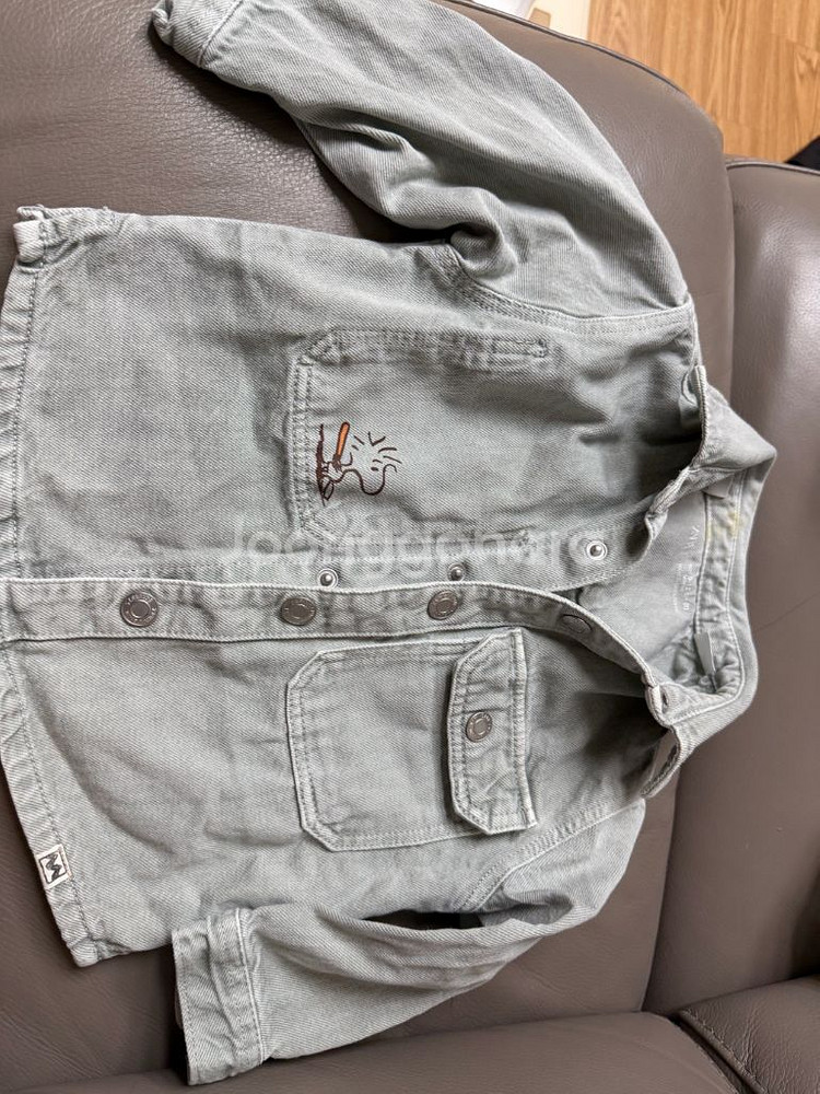 자라 스누피 오버셔츠 9-12개월8 0cm--1