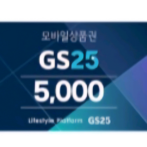 gs25 5천원