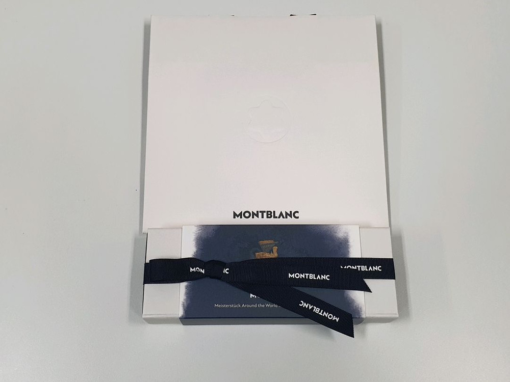 몽블랑 마에스터틱 볼펜 80일간의 세계일주 미드사이즈--3