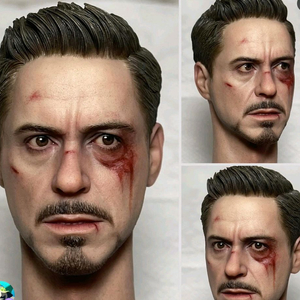 Luo 아이언맨3 토니스타크 헤드 판매(작가작 핫토이x