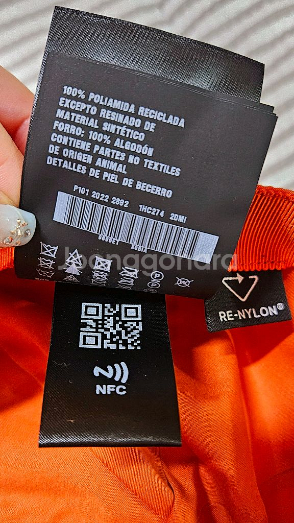 정품 프라다 삼각로고 볼캡 파격가 (1회착용)--7