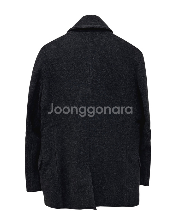 폴로 울100 미 해군 피코트 블랙 (L)--7