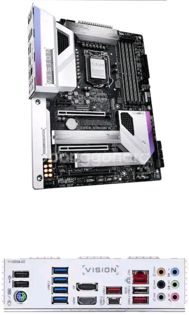 긱바 z490 비전 g화이트. i9 10900k 팝니다--2