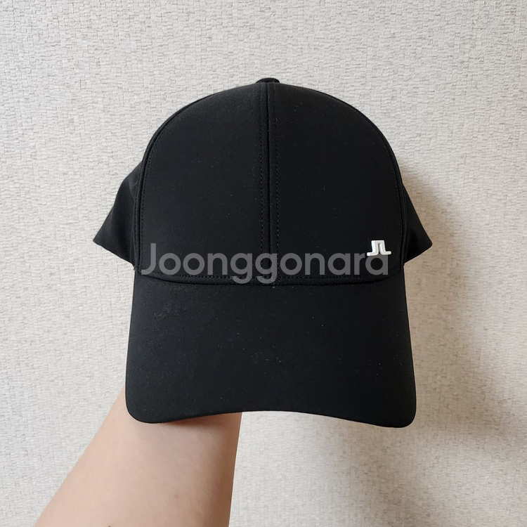 제이린드버그 스몰로고 골프캡 블랙--3