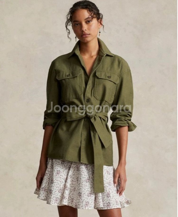 POLO 폴로 랄프로렌 벨트 셔츠 아우터--1