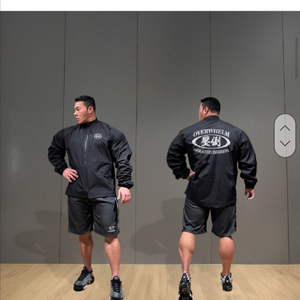 압도 Overwhelm 윈드브레이커 001 블랙 M 새