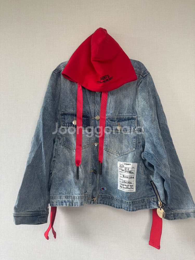 베트멍 챔피온 콜라보 청자켓 m--0