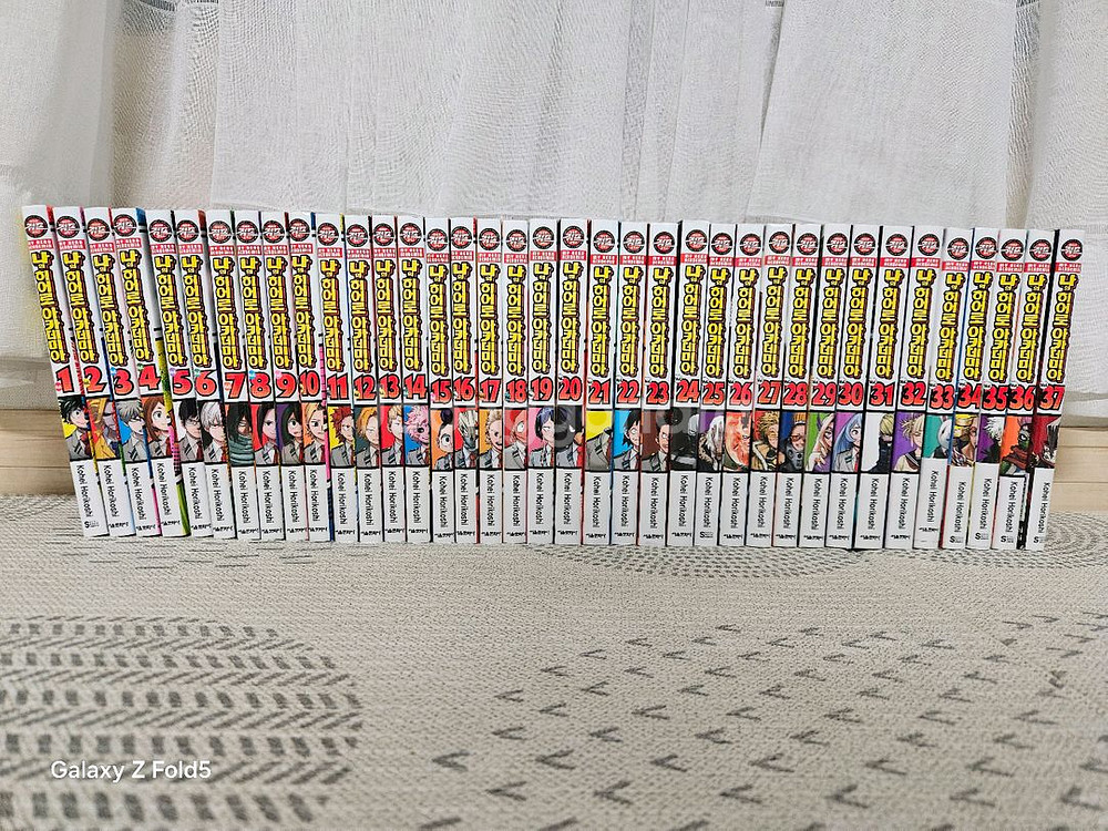 나의 히어로 아카데미아 만화책 1-37권 + 외전--2