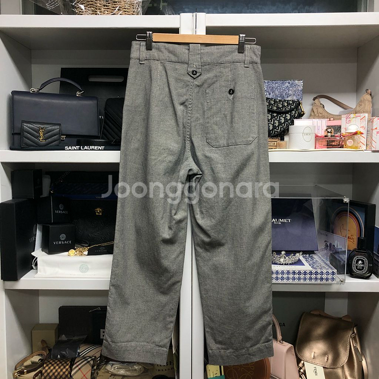 [MHL.] 마가렛호웰 클래식 체크 팬츠--4