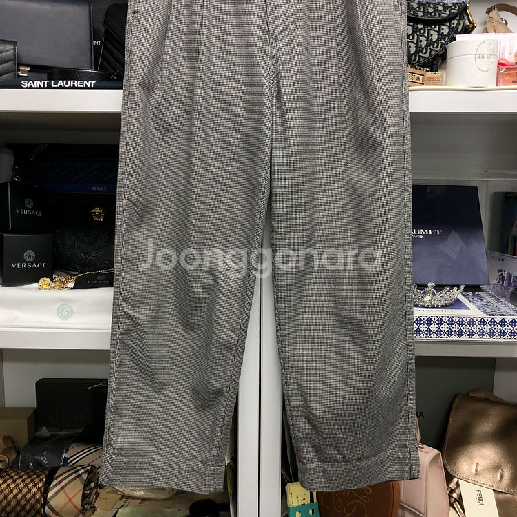 [MHL.] 마가렛호웰 클래식 체크 팬츠--3