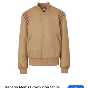 버버리/아이코닉 스트라이프 자켓/XL(105-110)