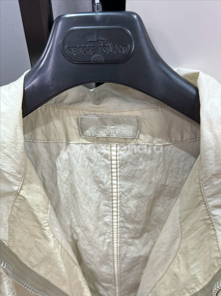 스톤아일랜드 50FILI고스트피스 후드 야상 바람막이--4