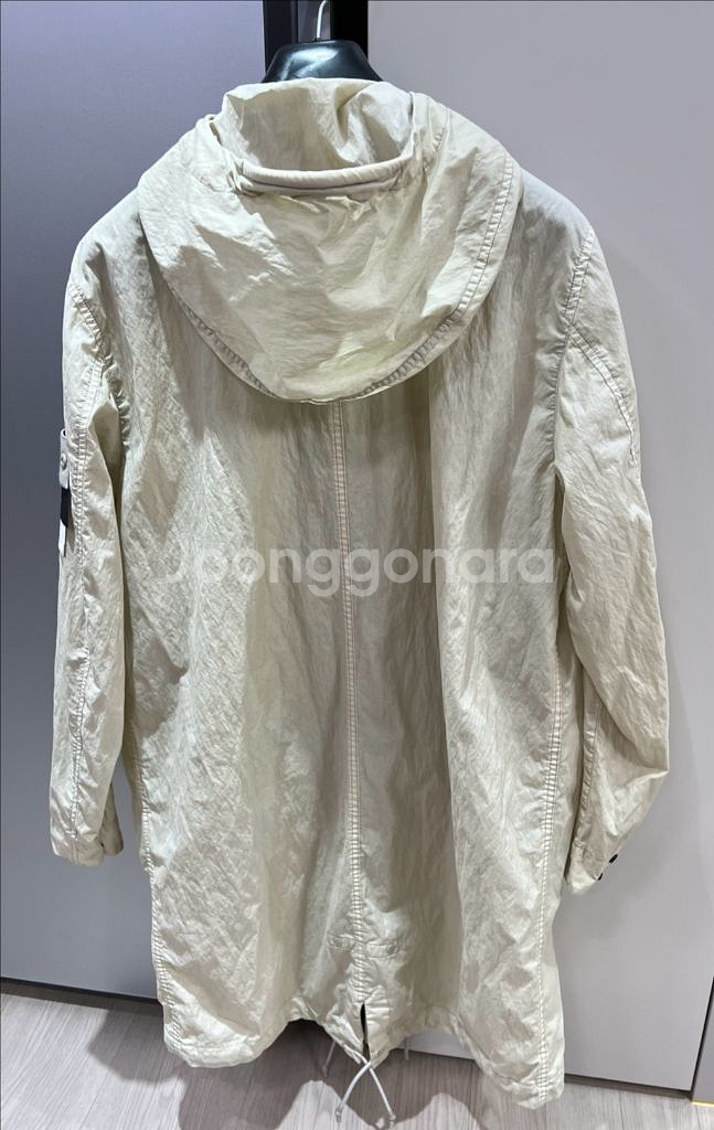 스톤아일랜드 50FILI고스트피스 후드 야상 바람막이--7