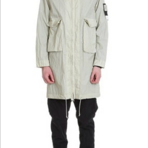 스톤아일랜드 50FILI고스트피스 후드 야상 바람막이