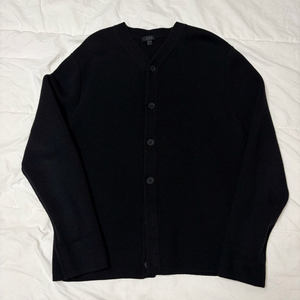 COS 코스 코튼 울 블렌드 니트 가디건 블랙 m사이즈