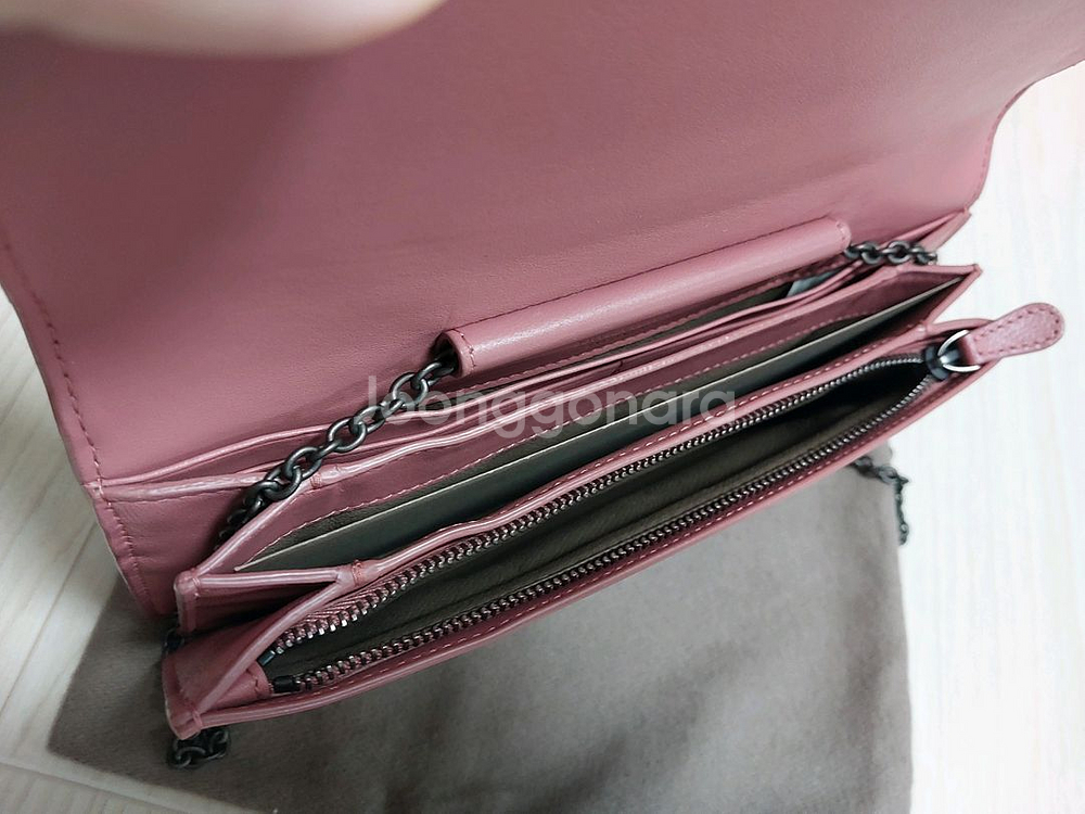 (정품)보테가베네타 인트레치아토 woc 숄더백 크로스백--8