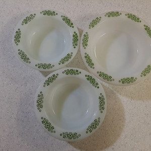 앵커호킹 밀크글라스 볼 3개