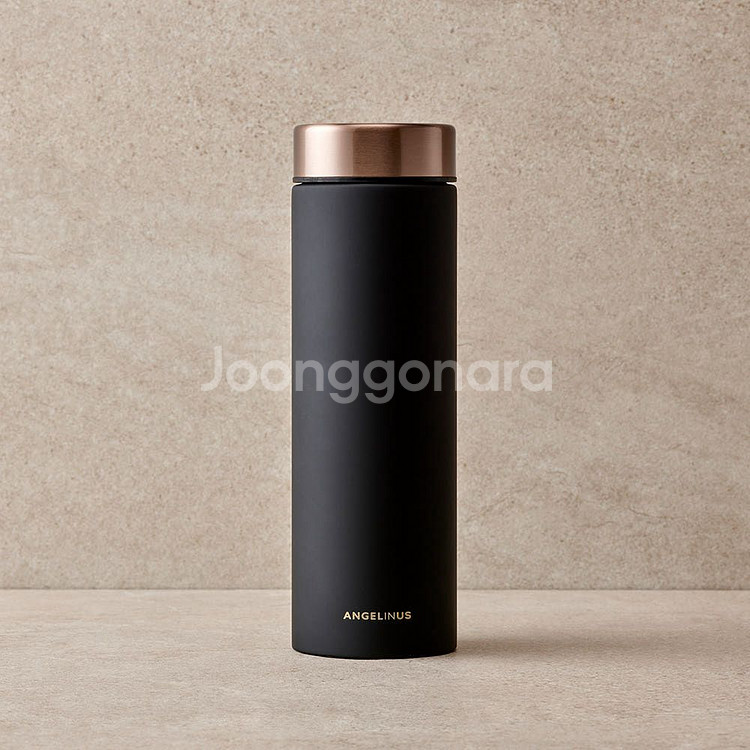 엔제리너스 아소부 르바통 텀블러 500ml 화이트 블랙--2