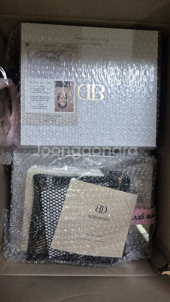 블랑두부 고백키트 이데베논 블랑파워앰플 양태반크림 등등--0