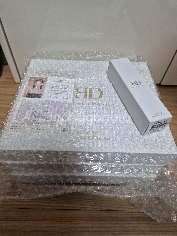 블랑두부 고백키트 이데베논 블랑파워앰플 양태반크림 등등--4