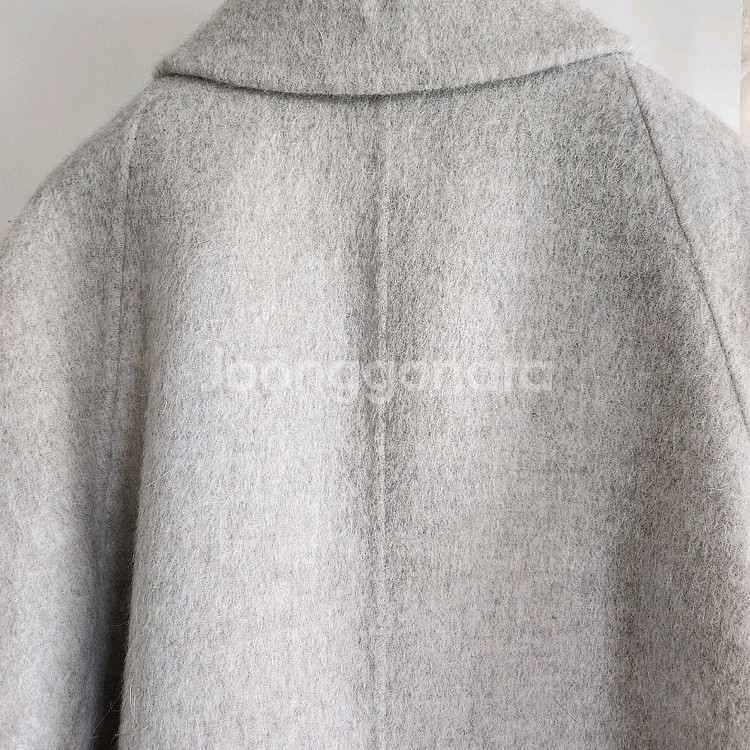 랑방 울 하프 자켓--6