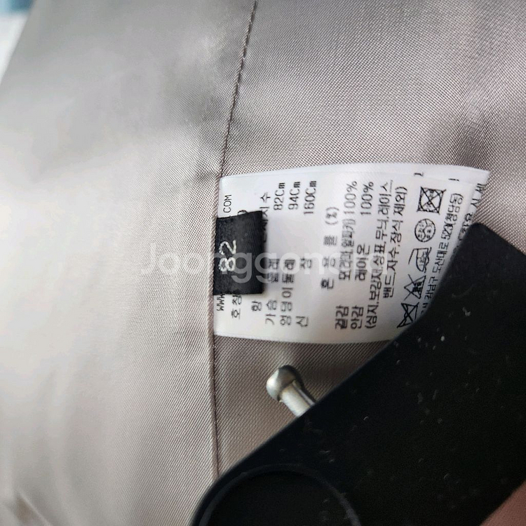 랑방 울 하프 자켓--7