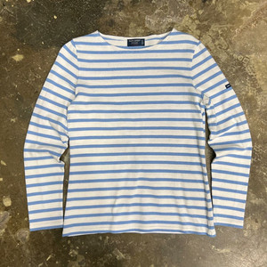 XS) 세인트제임스 길단 스트라이프 보더티 티셔츠