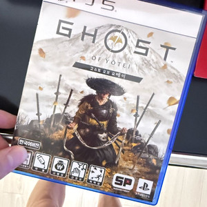 ps5 고스트 오브 요테이 특전 미사용 gs 반택포