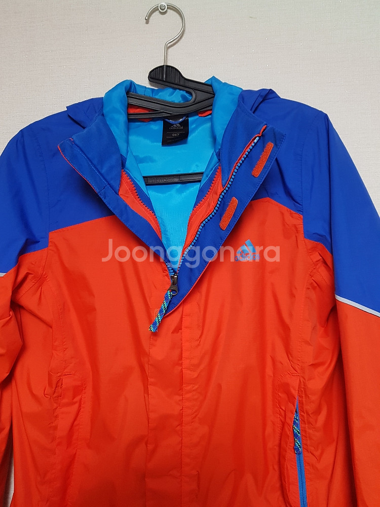 아디다스 바람막이 점퍼 145(67)사이즈--2