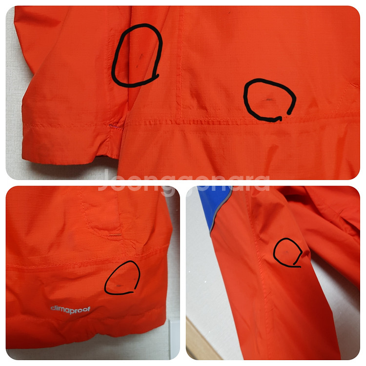 아디다스 바람막이 점퍼 145(67)사이즈--7