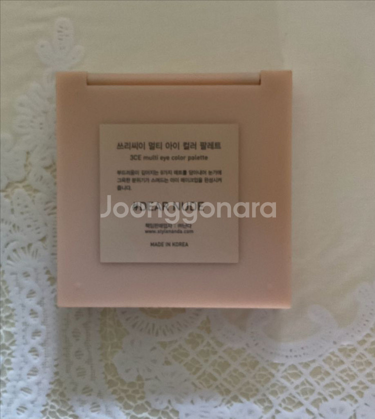 3CE 쓰리씨이 9구 섀도우 팔레트(거의새거)--2