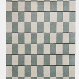 리튼 컬러 블록 러그 (민트초코 160 * 230)