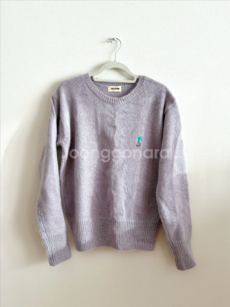 위꼬모 키드모헤어 니트 (라일락 / 아쿠아블루) 각7만--7