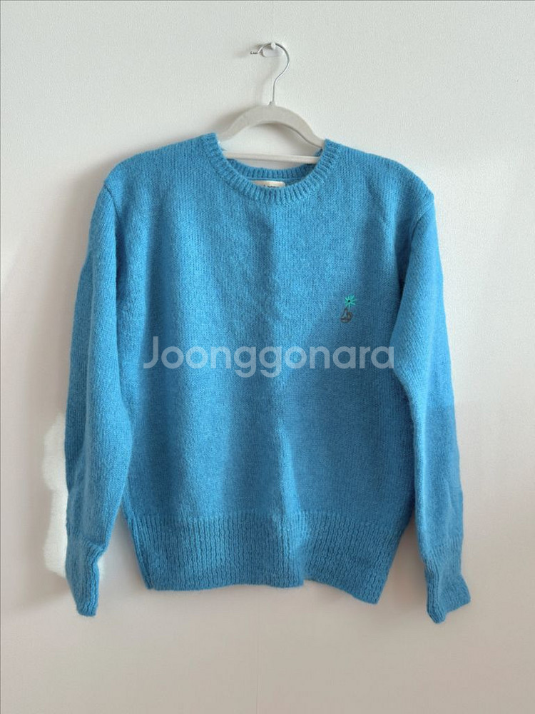 위꼬모 키드모헤어 니트 (라일락 / 아쿠아블루) 각7만--6