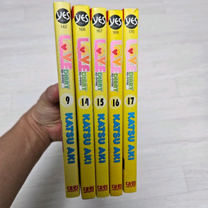 러브 다이어리 9,14,15,16,17 총 5권 일괄