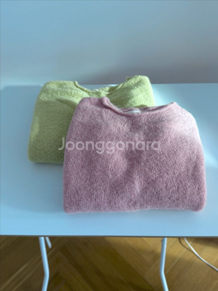 버앤버브 커스터드니트 ( 핑크 / 버터 2가지 컬러 )--1