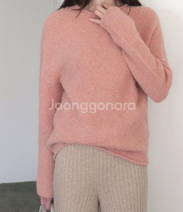 버앤버브 커스터드니트 ( 핑크 / 버터 2가지 컬러 )--8