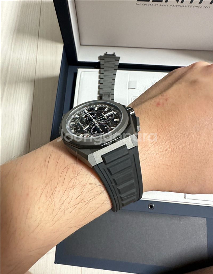 제니스 데피 익스트림 45미리 티타늄 스켈레톤--2