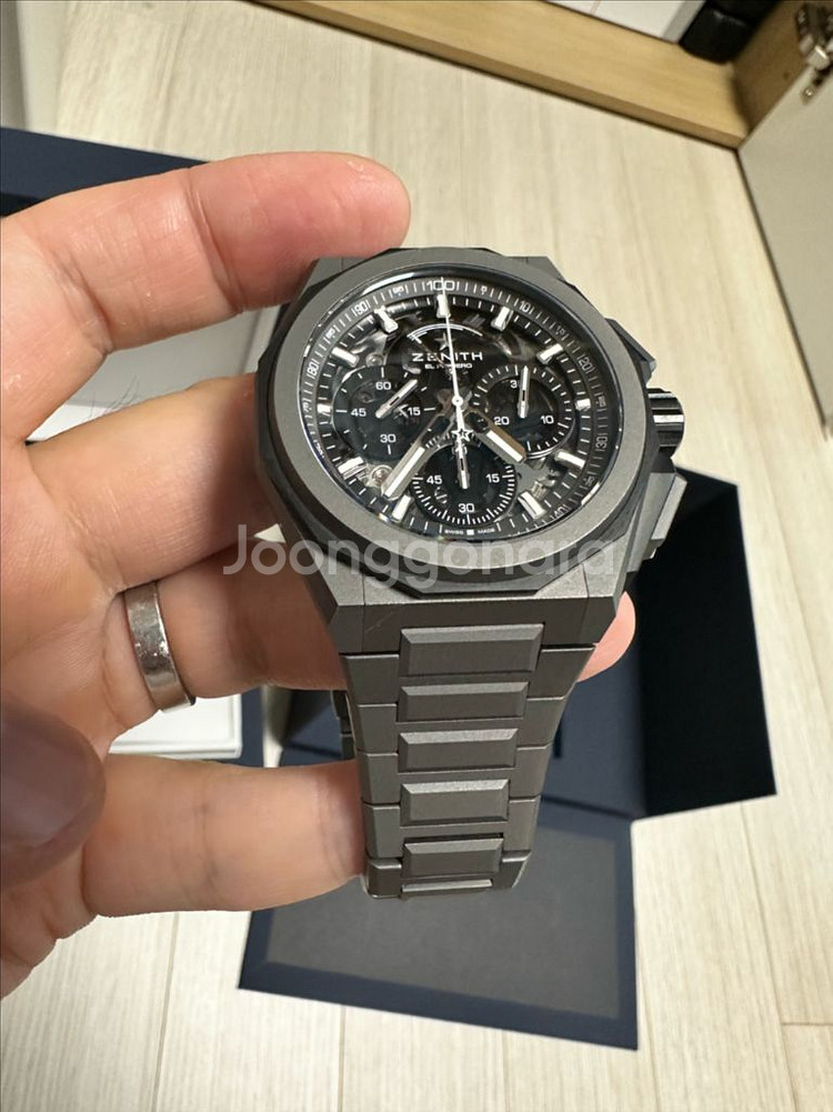 제니스 데피 익스트림 45미리 티타늄 스켈레톤--4