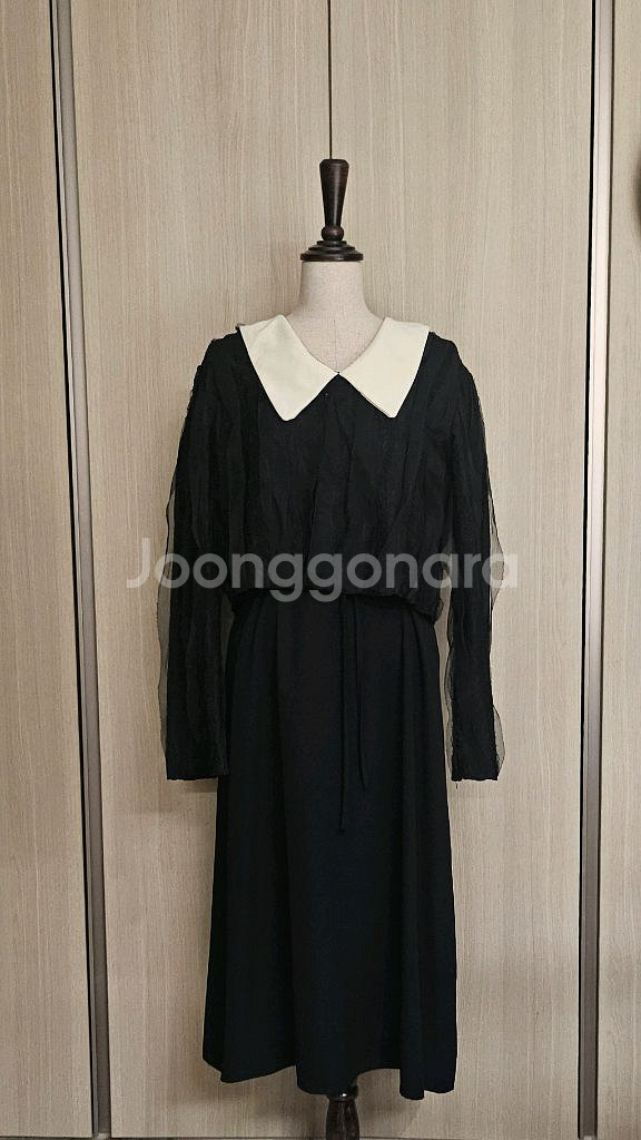 Cos감성 하객룩 원피스 가디건 세트(55~661/2)--3