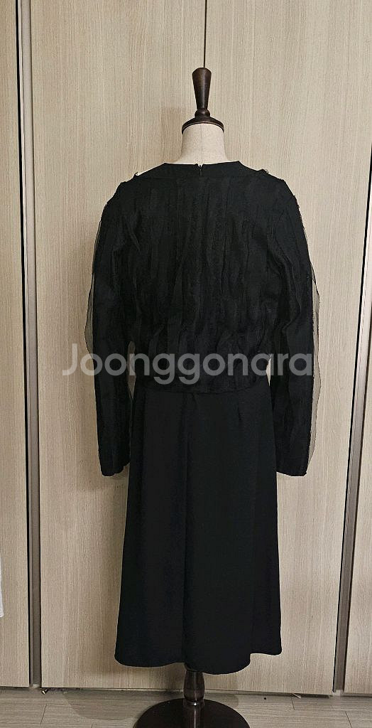 Cos감성 하객룩 원피스 가디건 세트(55~661/2)--7