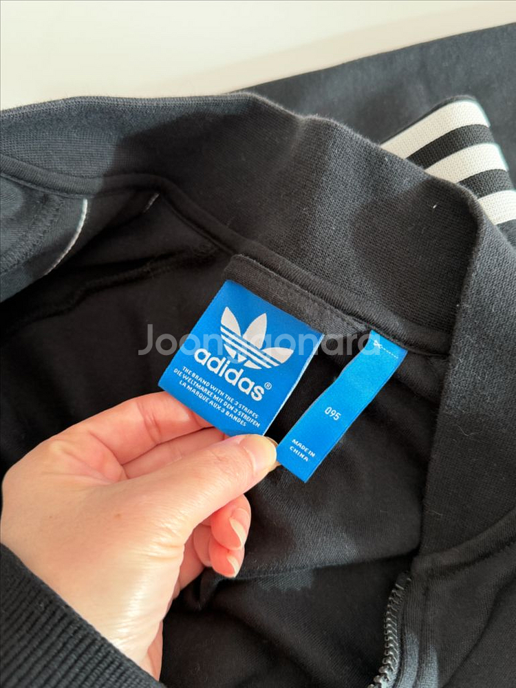 아디다스 pakaian 삼선 롱트랙탑 짚업 95사이--2