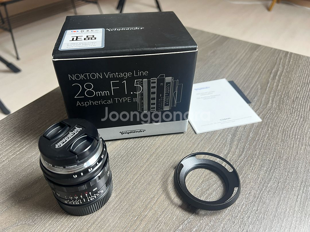 보이그랜더 녹턴 빈티지 28mm F1.5 m마운트--1