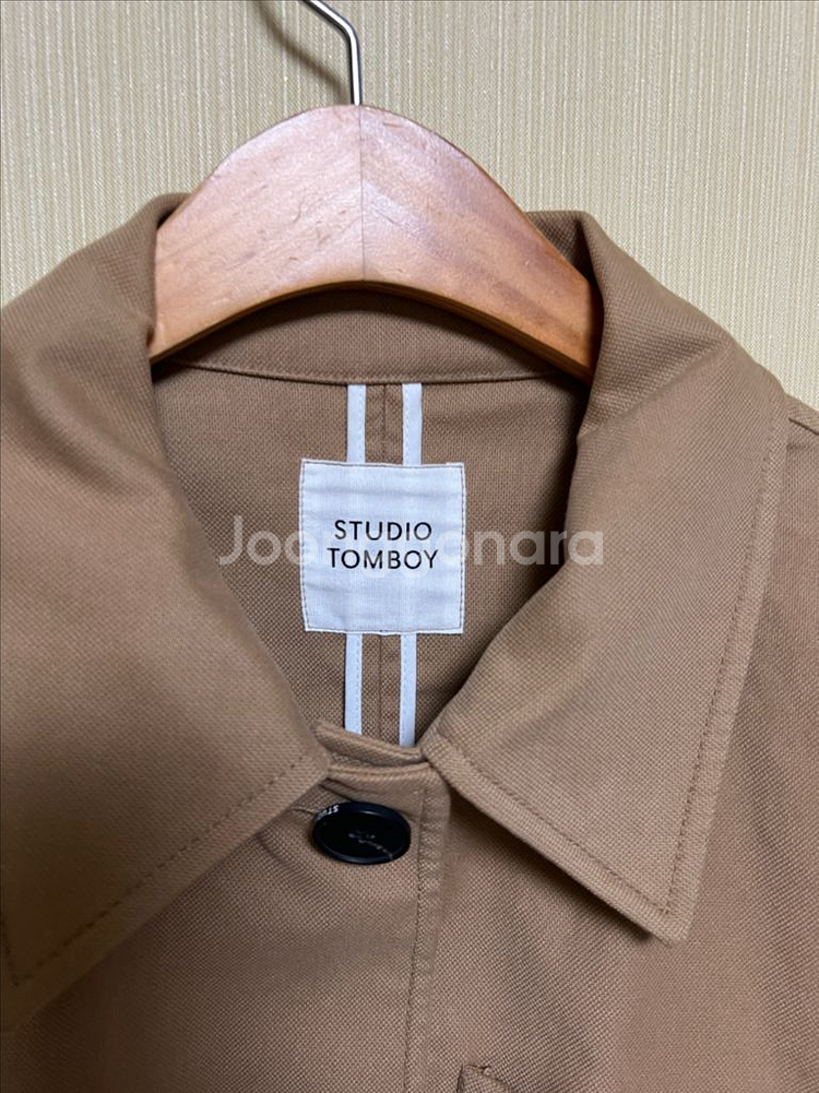 톰보이 여자 블루종 면자켓--2