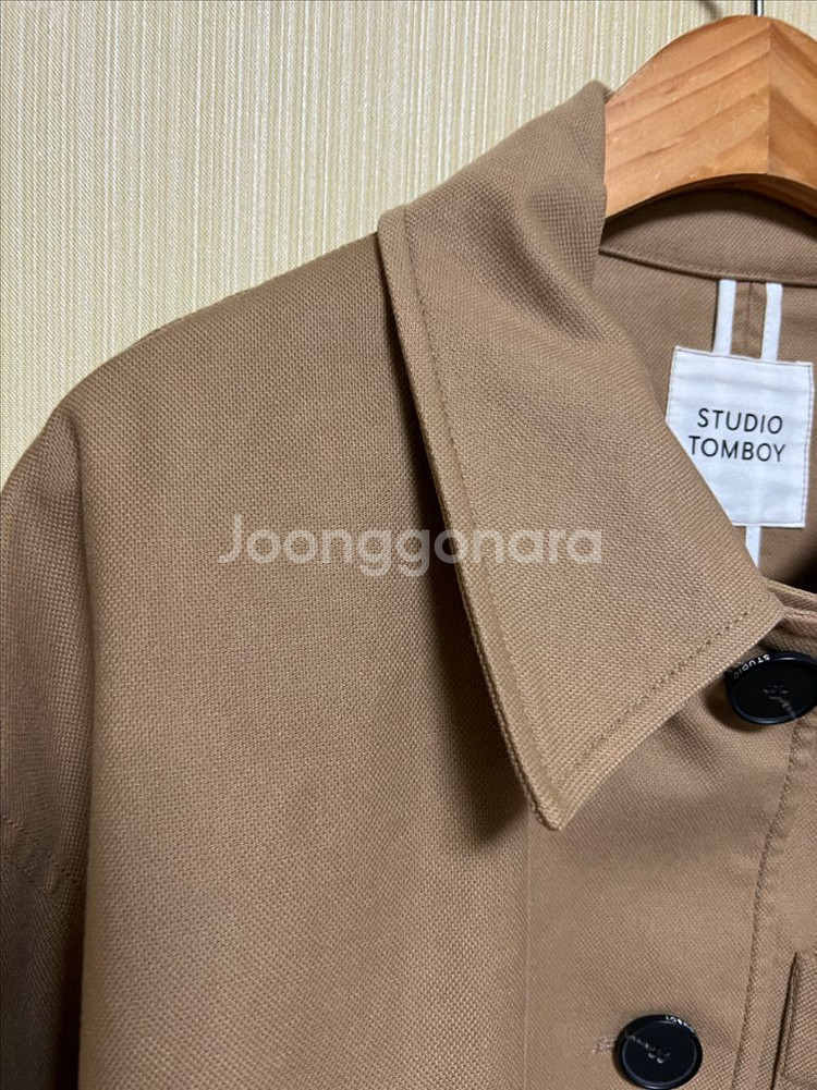 톰보이 여자 블루종 면자켓--3